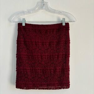 Forever 21 Lace Bodycon Skirt